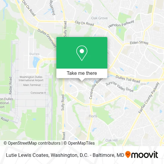Lutie Lewis Coates map