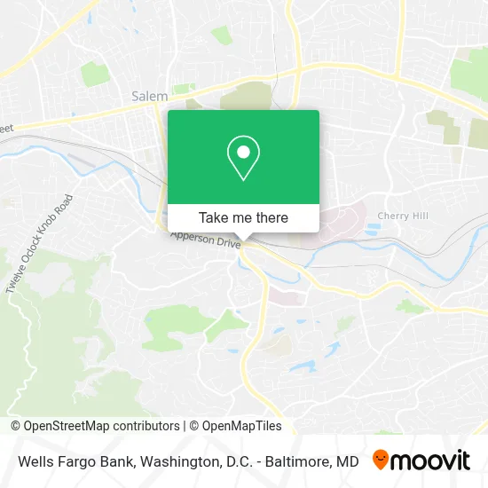 Wells Fargo Bank map