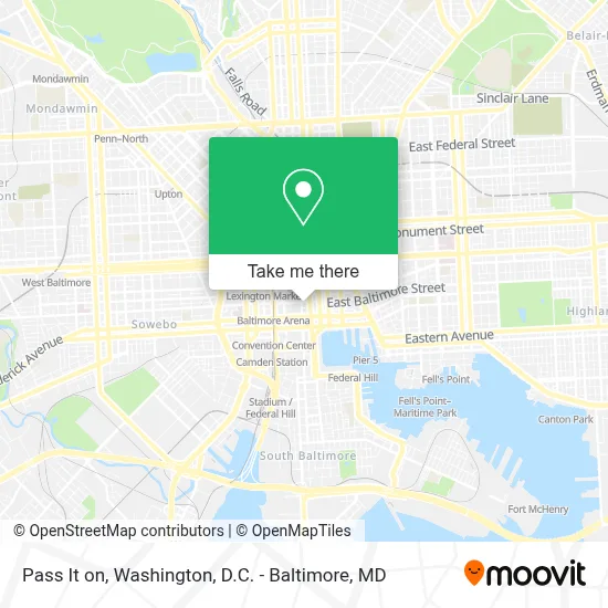 Pass It on map
