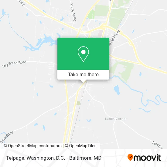 Telpage map
