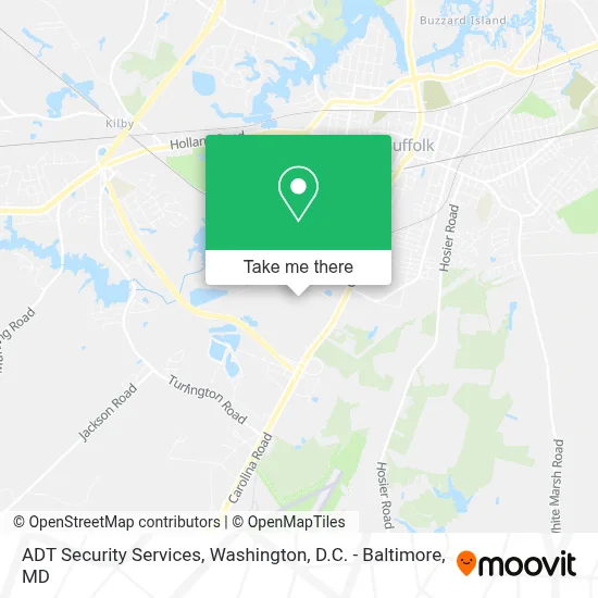 Adt Security Services map