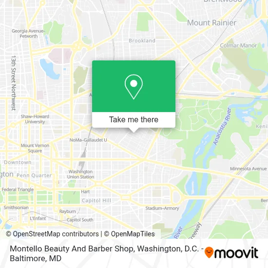 Montello Beauty And Barber Shop map