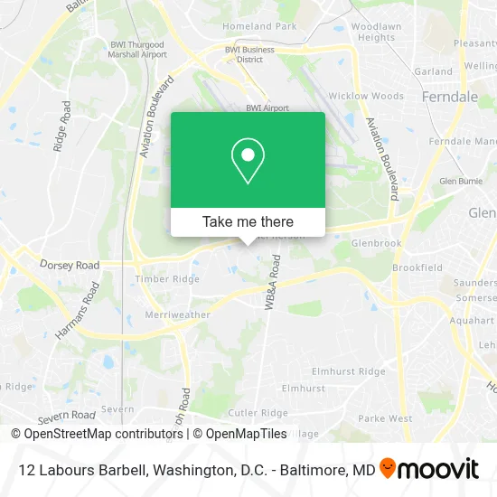 12 Labours Barbell map