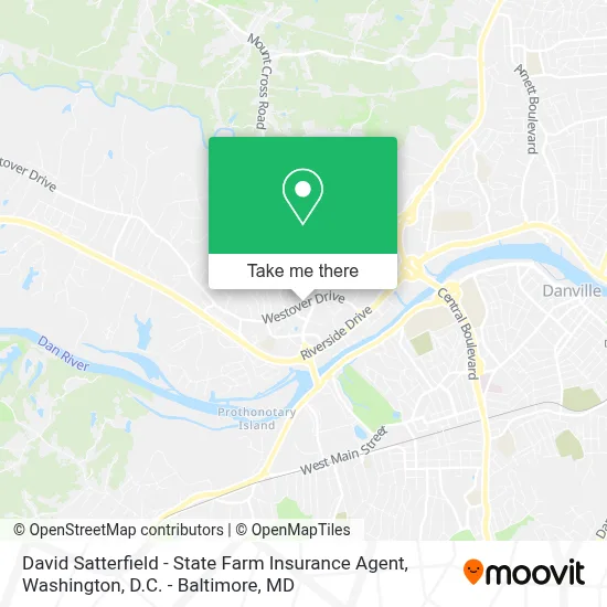 David Satterfield - State Farm Insurance Agent map