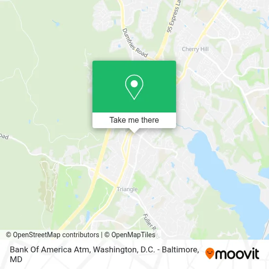 Bank Of America Atm map