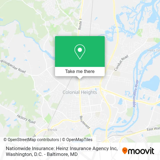 Nationwide Insurance: Heinz Insurance Agency Inc map