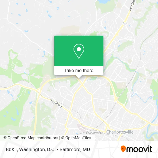 Bb&T map