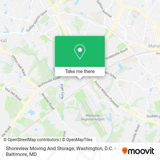 Shoreview Moving And Storage map