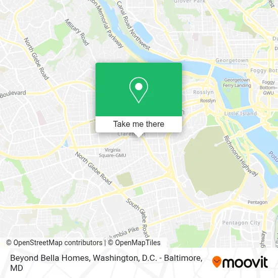 Beyond Bella Homes map