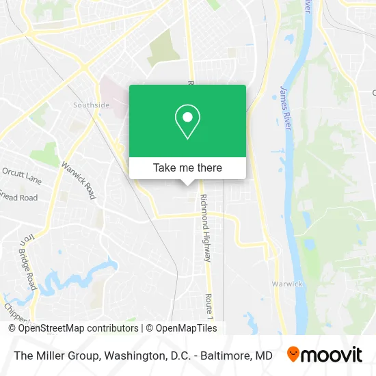 The Miller Group map