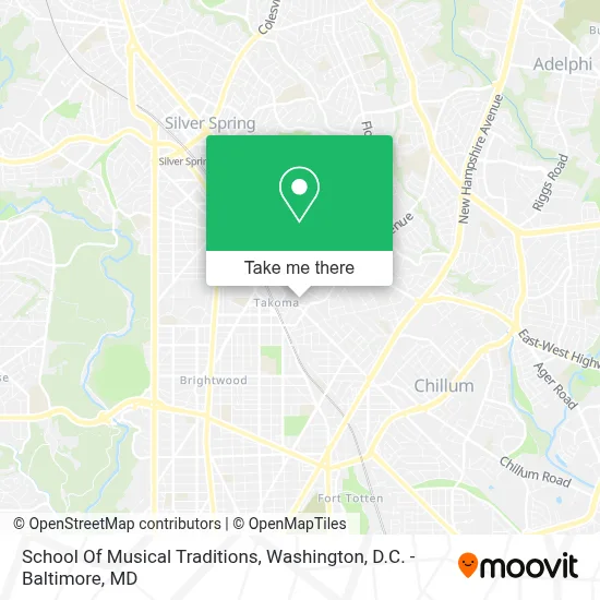 School Of Musical Traditions map