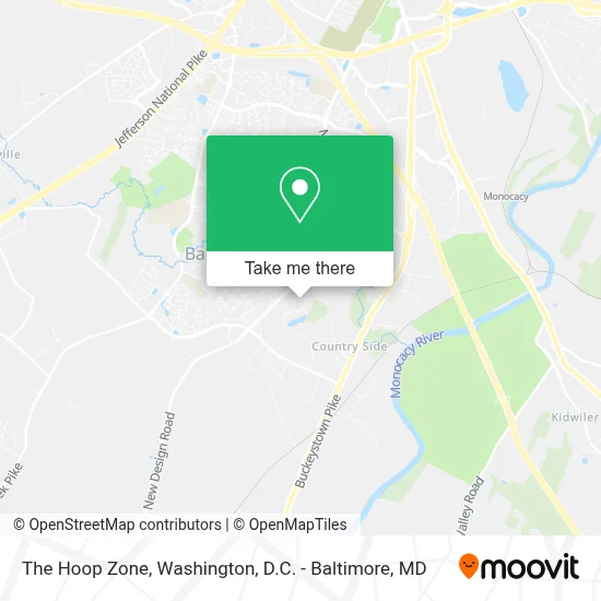 The Hoop Zone map