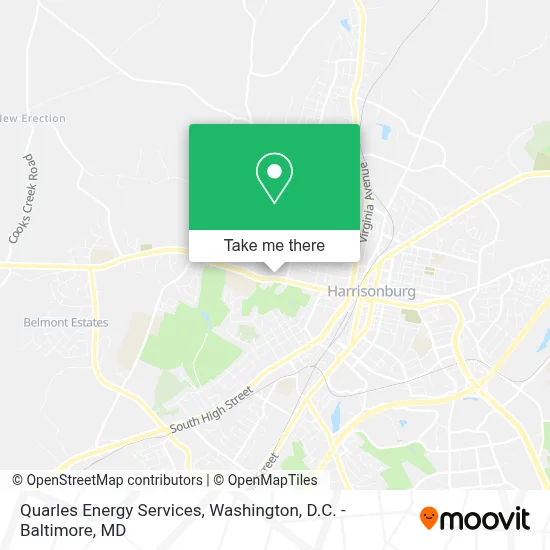 Quarles Energy Services map