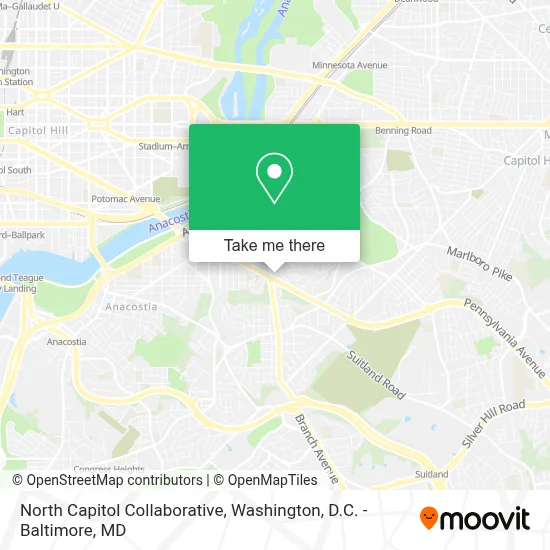 North Capitol Collaborative map