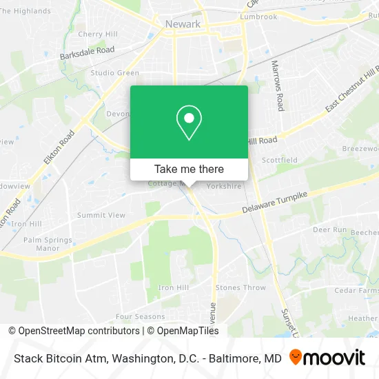Stack Bitcoin Atm map