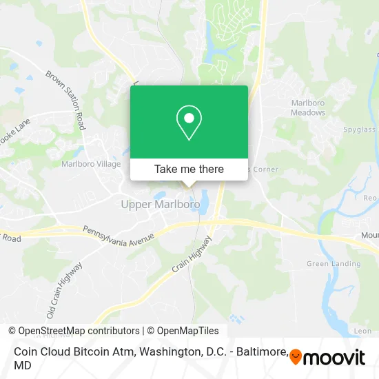 Coin Cloud Bitcoin Atm map