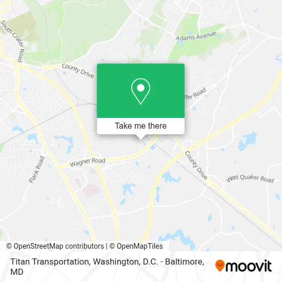 Titan Transportation map