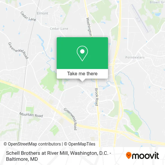 Schell Brothers at River Mill map
