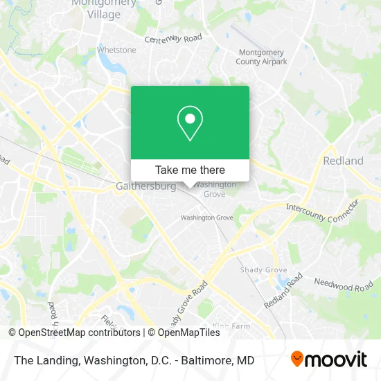 The Landing map