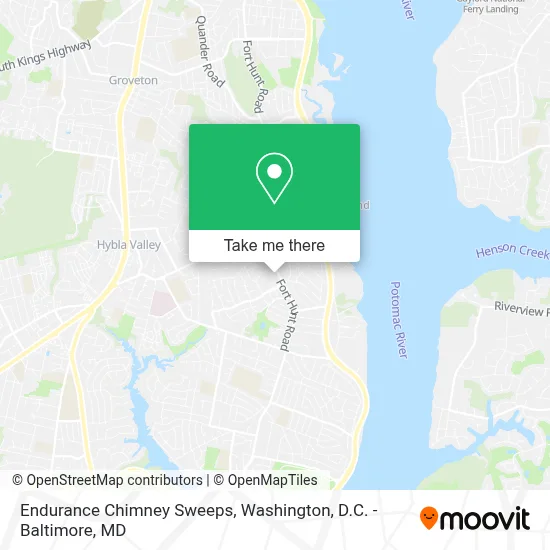 Endurance Chimney Sweeps map