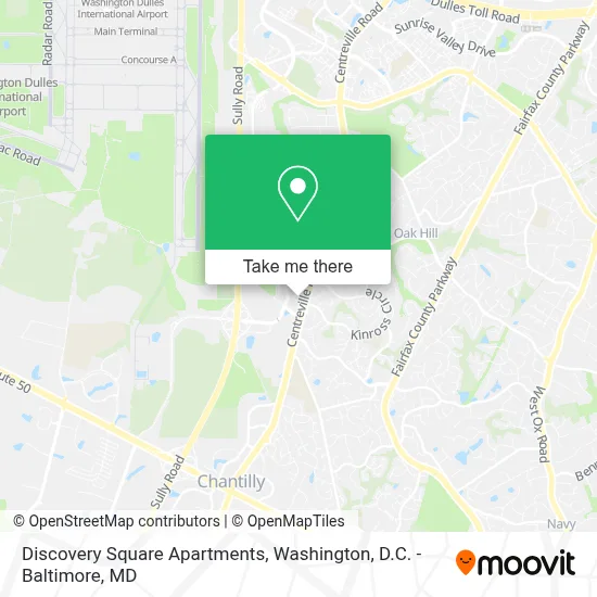 Discovery Square Apartments map