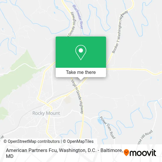 American Partners Fcu map