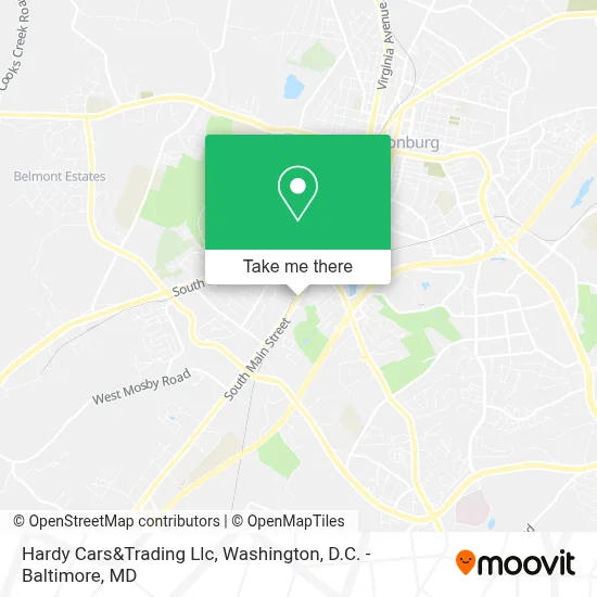 Hardy Cars&Trading Llc map