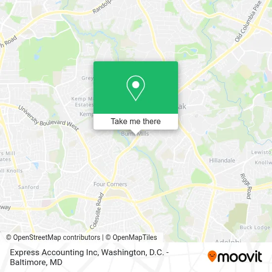 Express Accounting Inc map