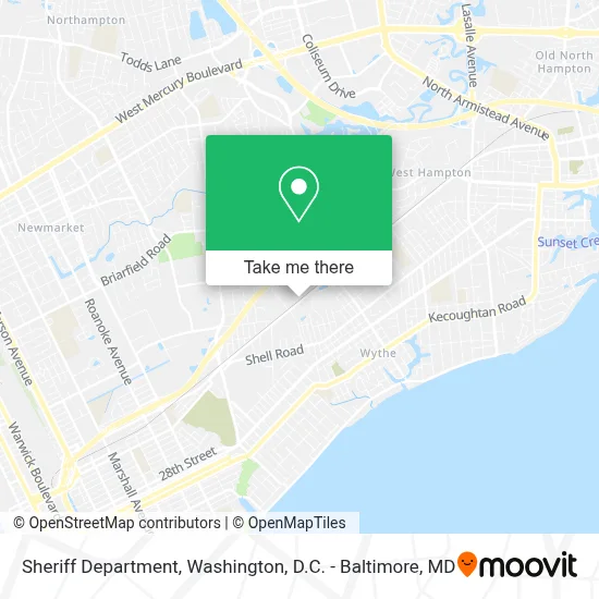 Sheriff Department map