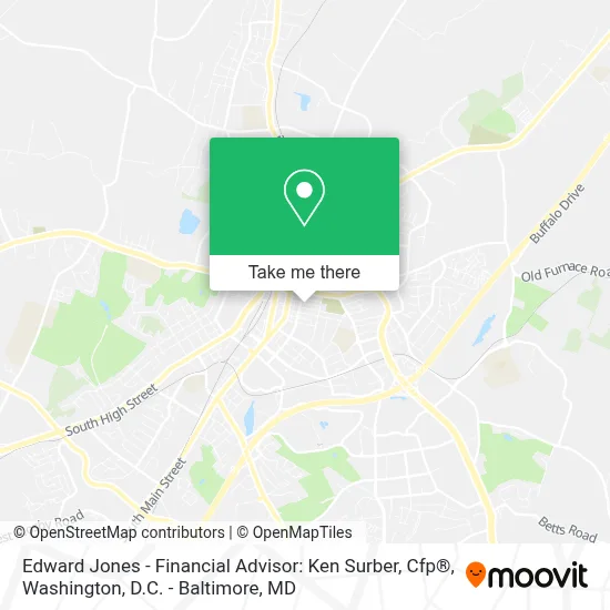 Edward Jones - Financial Advisor: Ken Surber, Cfp® map