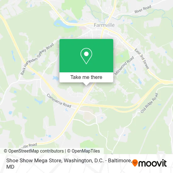Shoe Show Mega Store map
