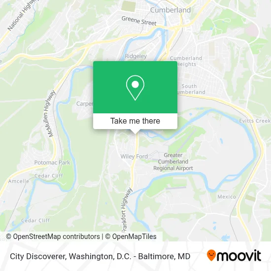City Discoverer map