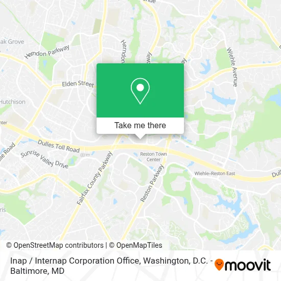 Inap / Internap Corporation Office map