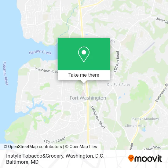 Instyle Tobacco&Grocery map