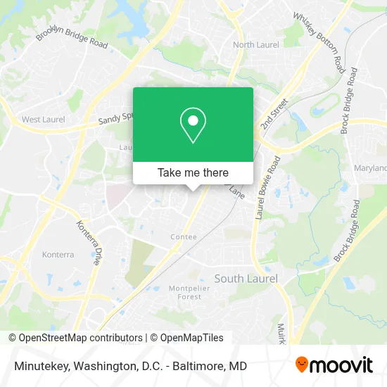 Minutekey map