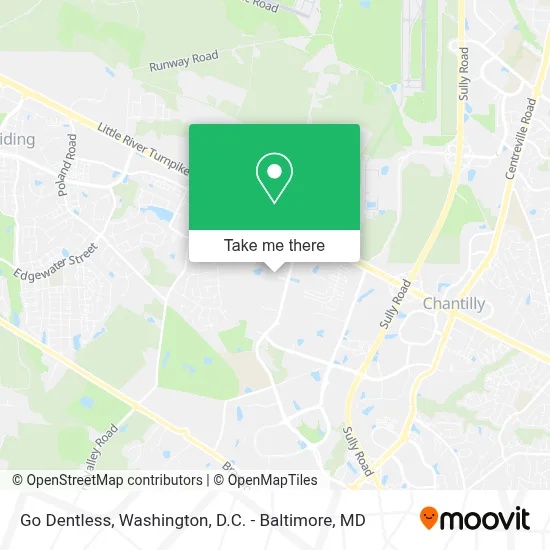 Go Dentless map