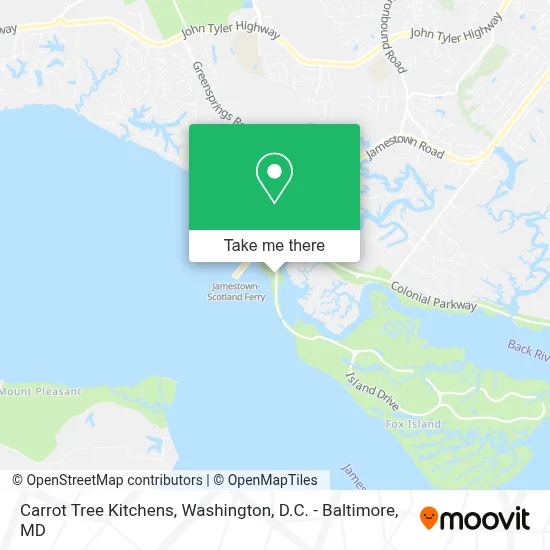 Carrot Tree Kitchens map