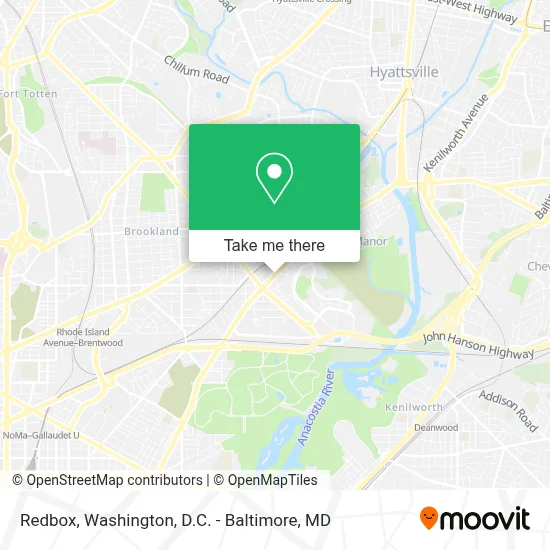 Redbox map
