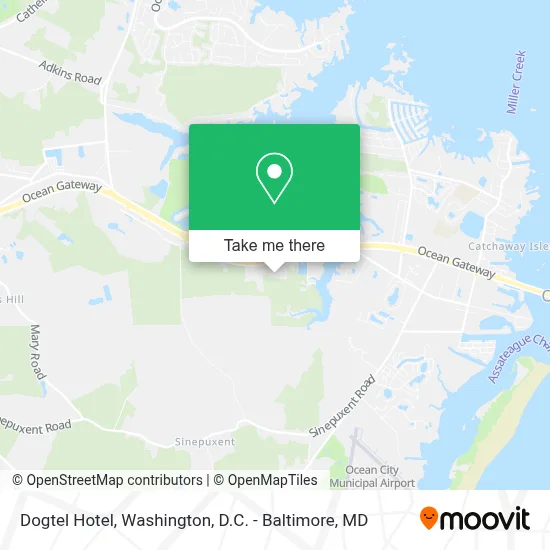 Dogtel Hotel map