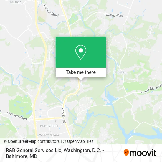 R&B General Services Llc map