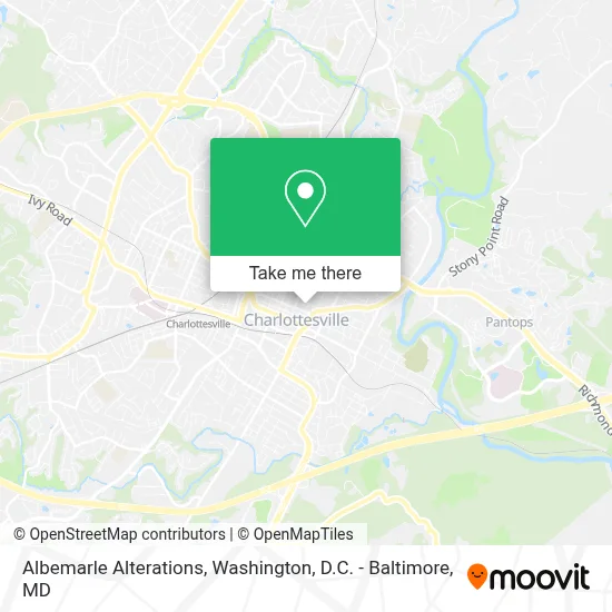 Albemarle Alterations map