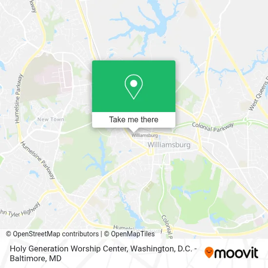 Holy Generation Worship Center map