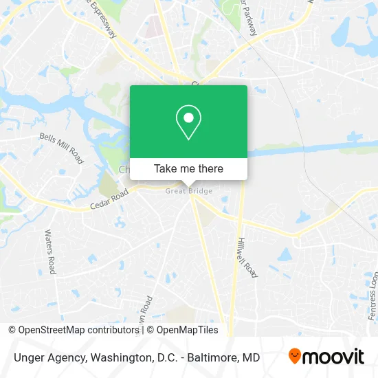 Unger Agency map