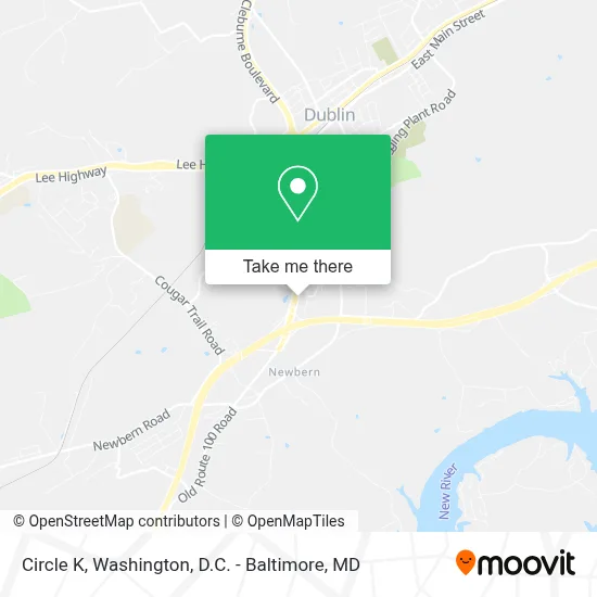 Circle K map