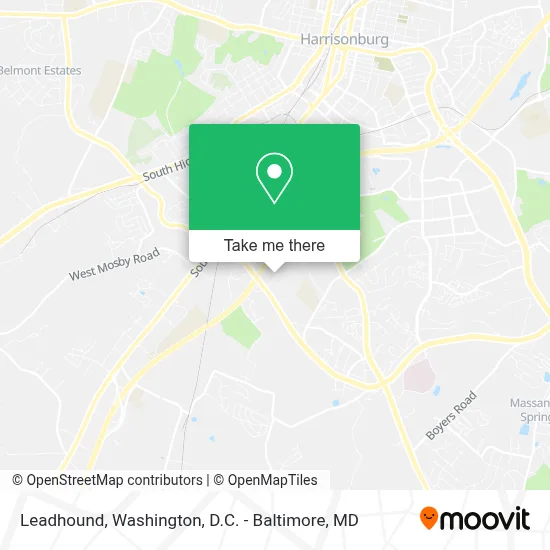 Leadhound map