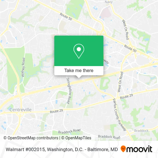 Walmart #002015 map