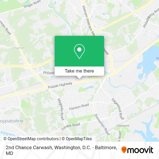 2nd Chance Carwash map