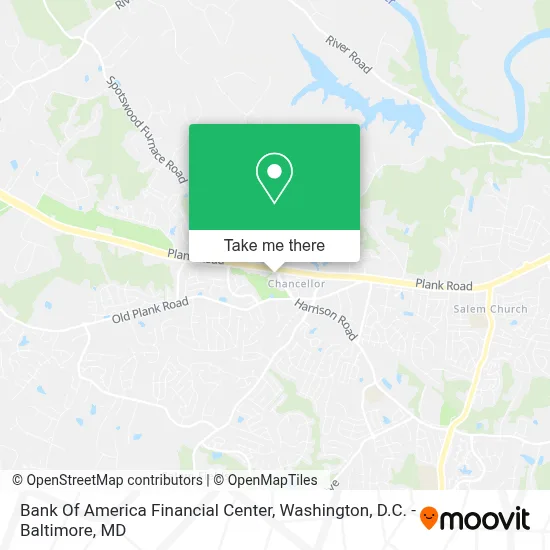 Bank Of America Financial Center map