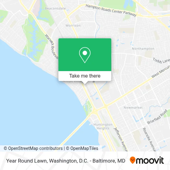 Year Round Lawn map