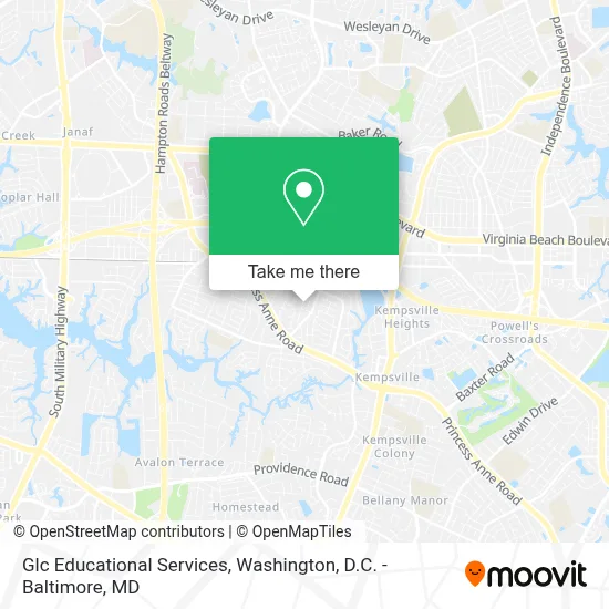 Glc Educational Services map